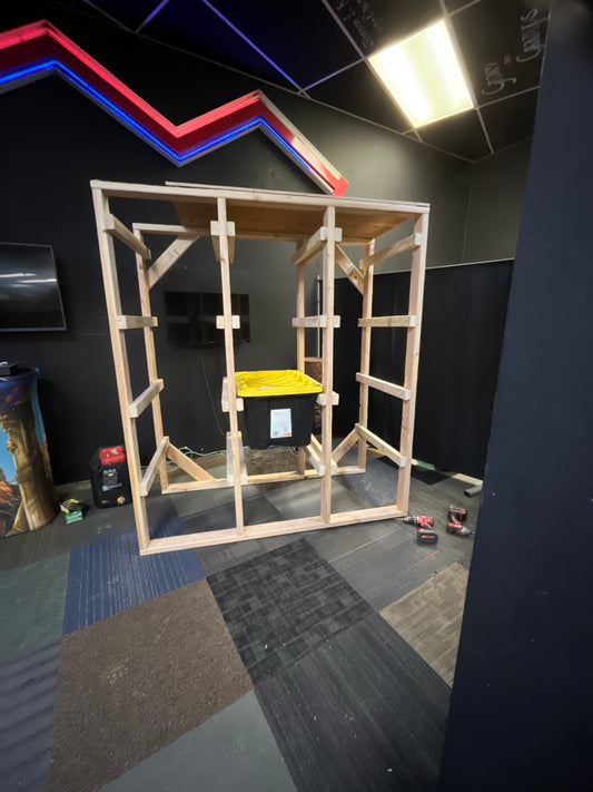 12 Bin Storage Rack